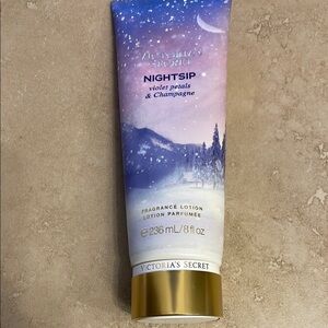 Victoria’s Secret Nightsip Fragrance Lotion Violet Petals & Champagne 8Fl Oz New